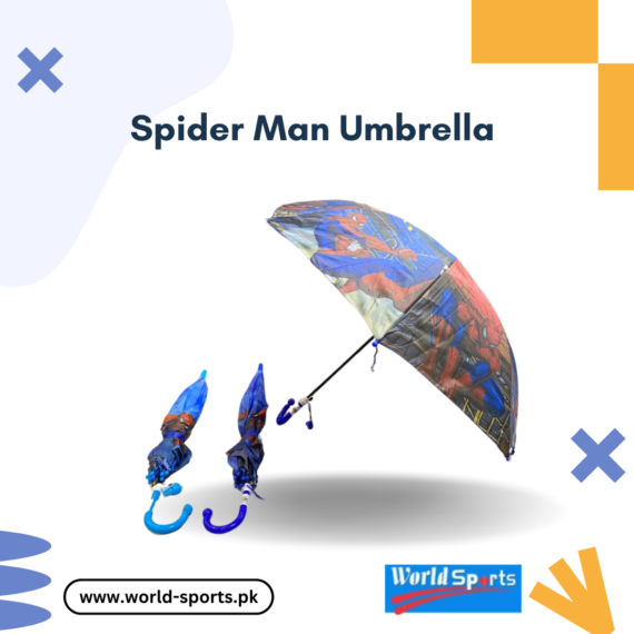 Spider-Man Umbrella | Kids Umbrella with Spiderman Design | Durable & Lightweight