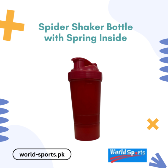 Spider Shaker Bottle with Spring Inside – 700ml Leak-Proof Protein Shaker for Smooth Mixing