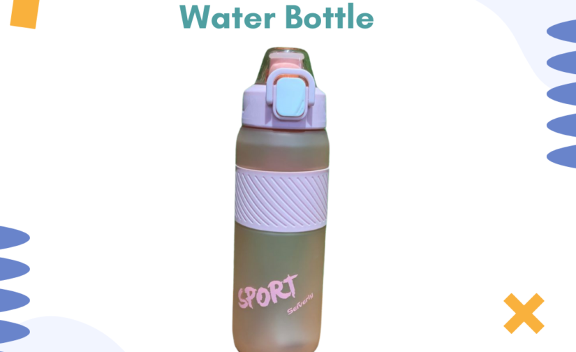 Sports Grip 750ml Water Bottle - Ergonomic, BPA-Free, Leak-Proof, Durable Hydration Bottle for Active Lifestyles