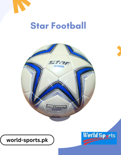 Star Football – Premium Durable Soccer Ball for Training, Matches, and Recreational Play