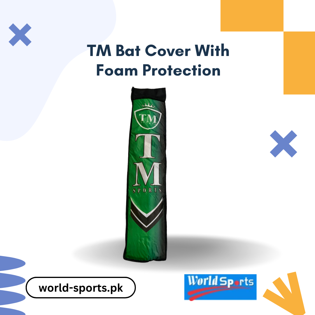 TM Bat Cover with Foam Protection – Premium Protective Cricket Bat Cover