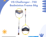 VS Challenger 750 Badminton Racquet - 86g Lightweight Frame for Power, Precision, and Agility
