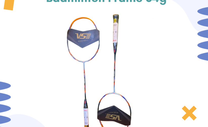 VS Challenger 760 Badminton Racquet - 84g Lightweight Frame for Power, Speed, and Control