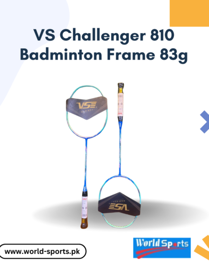 VS Challenger 810 Badminton Racquet - 83g Lightweight Frame for Speed, Power, and Accuracy