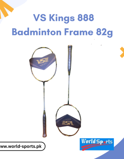 VS Kings 888 Badminton Racquet - 82g Lightweight Frame for Power, Speed, and Precision