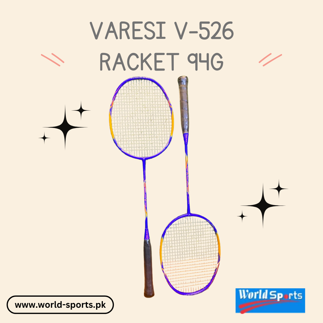 Varesi V-526 Racket 94g – Premium Badminton Racket for Power, Control, and Precision