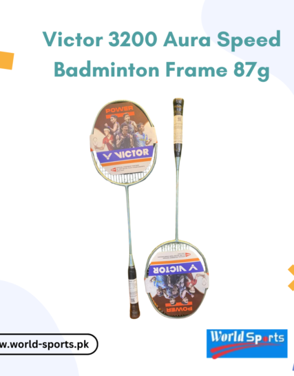 Victor Aura Speed 3200 Badminton Racquet - 87g Lightweight Frame for Speed, Power, and Precision