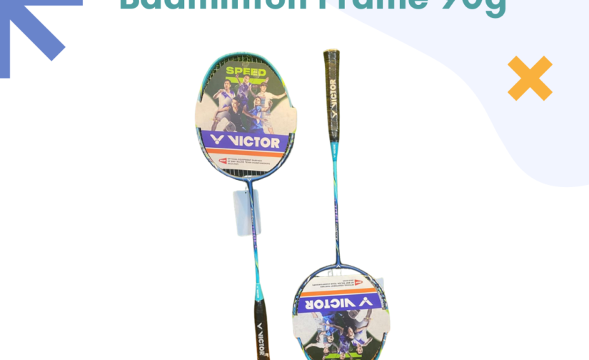 Victor Aura Speed 130CL Badminton Racquet - 90g Powerful Frame for Speed, Stability, and Precision