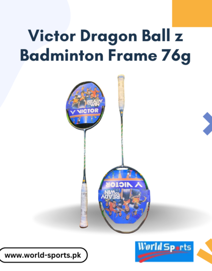 Victor Dragon Ball Z Badminton Racquet - 76g Ultra-Light Frame for Speed, Style, and Precision