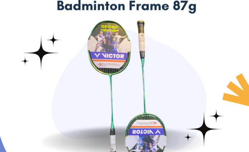 Victor Jet Speed S 800HT Badminton Racquet - 87g Lightweight Frame for Speed, Power, and Control