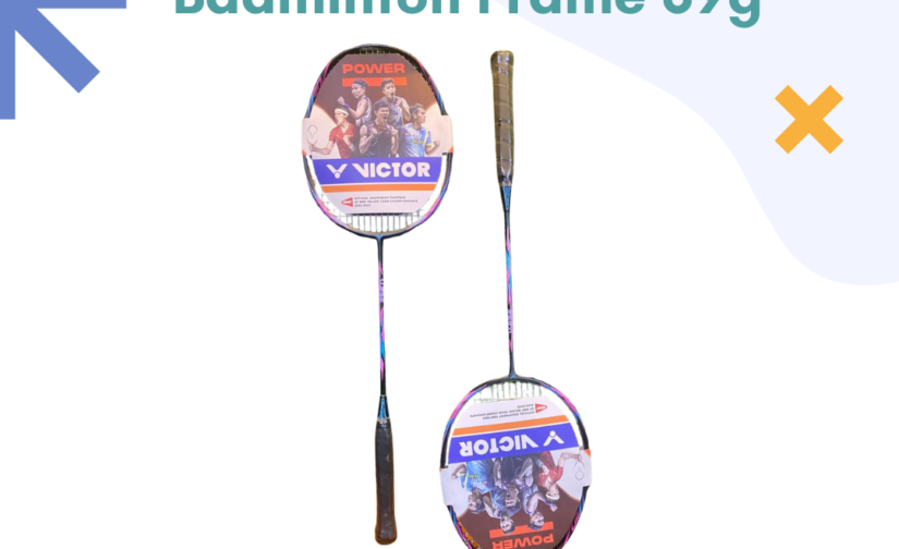 Victor V-526 Badminton Racquet - 89g Durable Frame for Power, Stability, and Precision