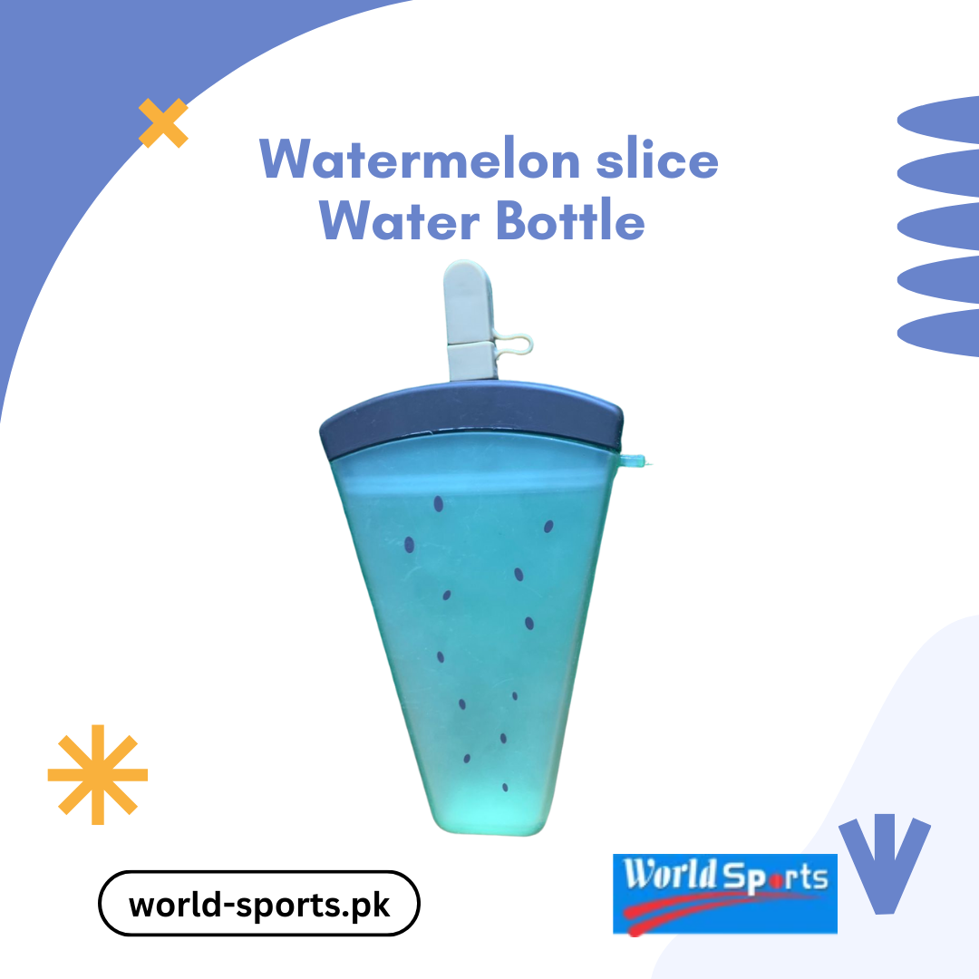 Watermelon Slice Water Bottle - BPA-Free, Leak-Proof, Fun & Refreshing Hydration Bottle