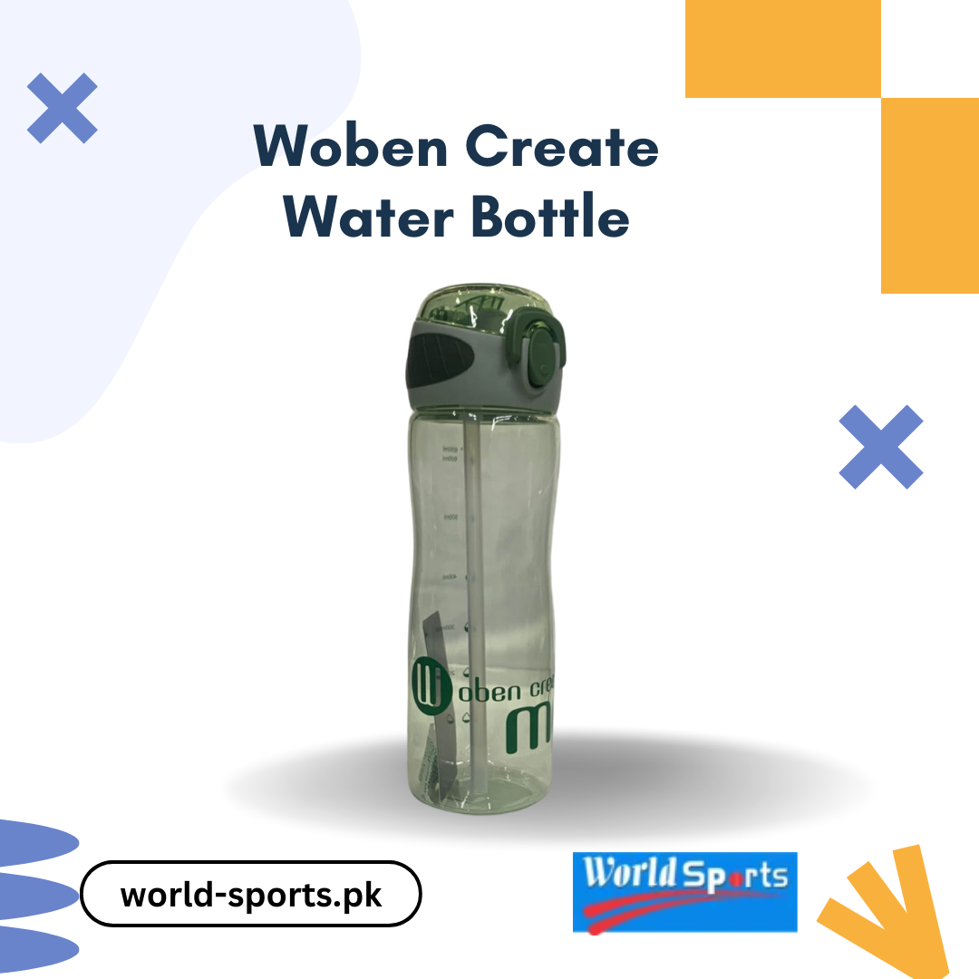 Woben Create Water Bottle - BPA-Free, Leak-Proof, Durable, Ergonomic Hydration Bottle