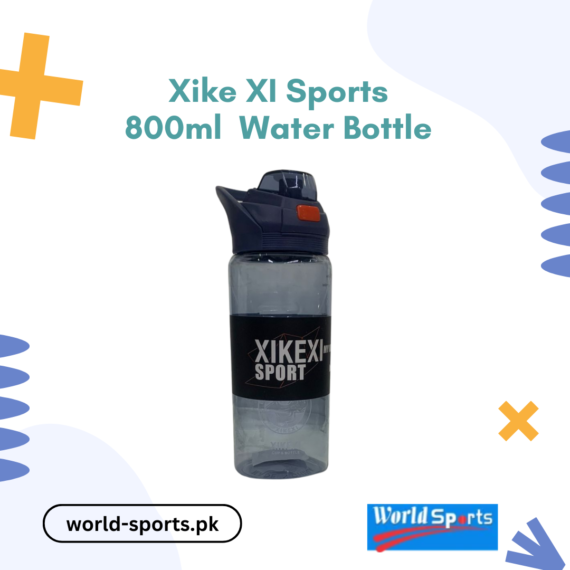 Xike XI Sports 800ml Water Bottle - BPA-Free, Leak-Proof, Durable Hydration Bottle