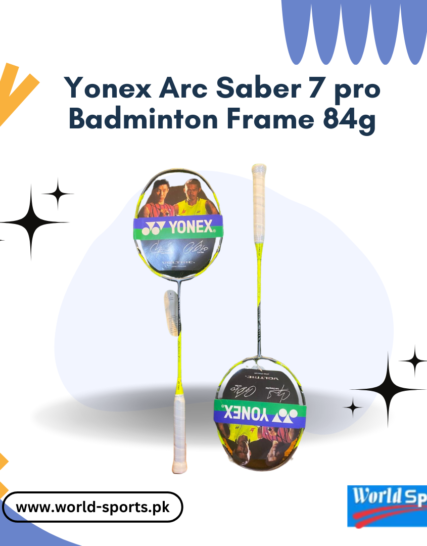 Yonex ArcSaber 7 Pro Badminton Racquet - 84g Frame for Balanced Precision and Control