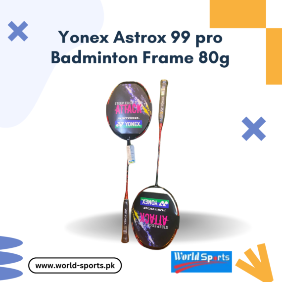 Yonex Astrox 99 Pro Badminton Racquet - Lightweight 80g Frame for Explosive Power and Precision