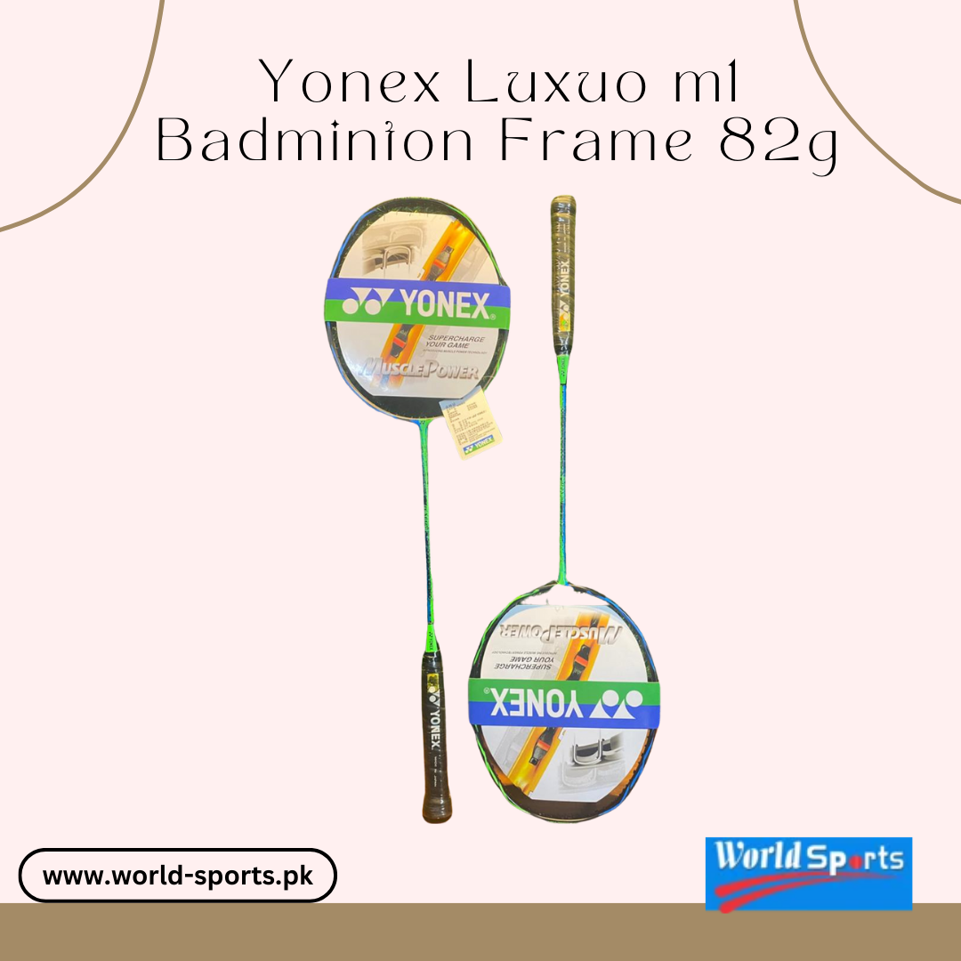 Yonex Luxuo M1 Badminton Racquet - Lightweight 82g Frame for Versatile Performance