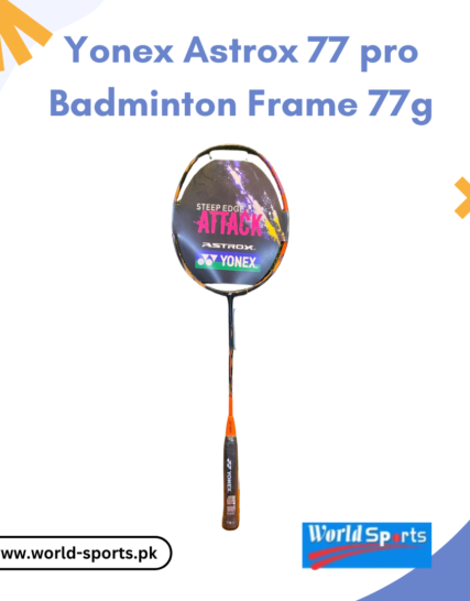 Yonex Astrox 77 Pro Badminton Racquet - Ultra-Light 77g Frame for Power and Control