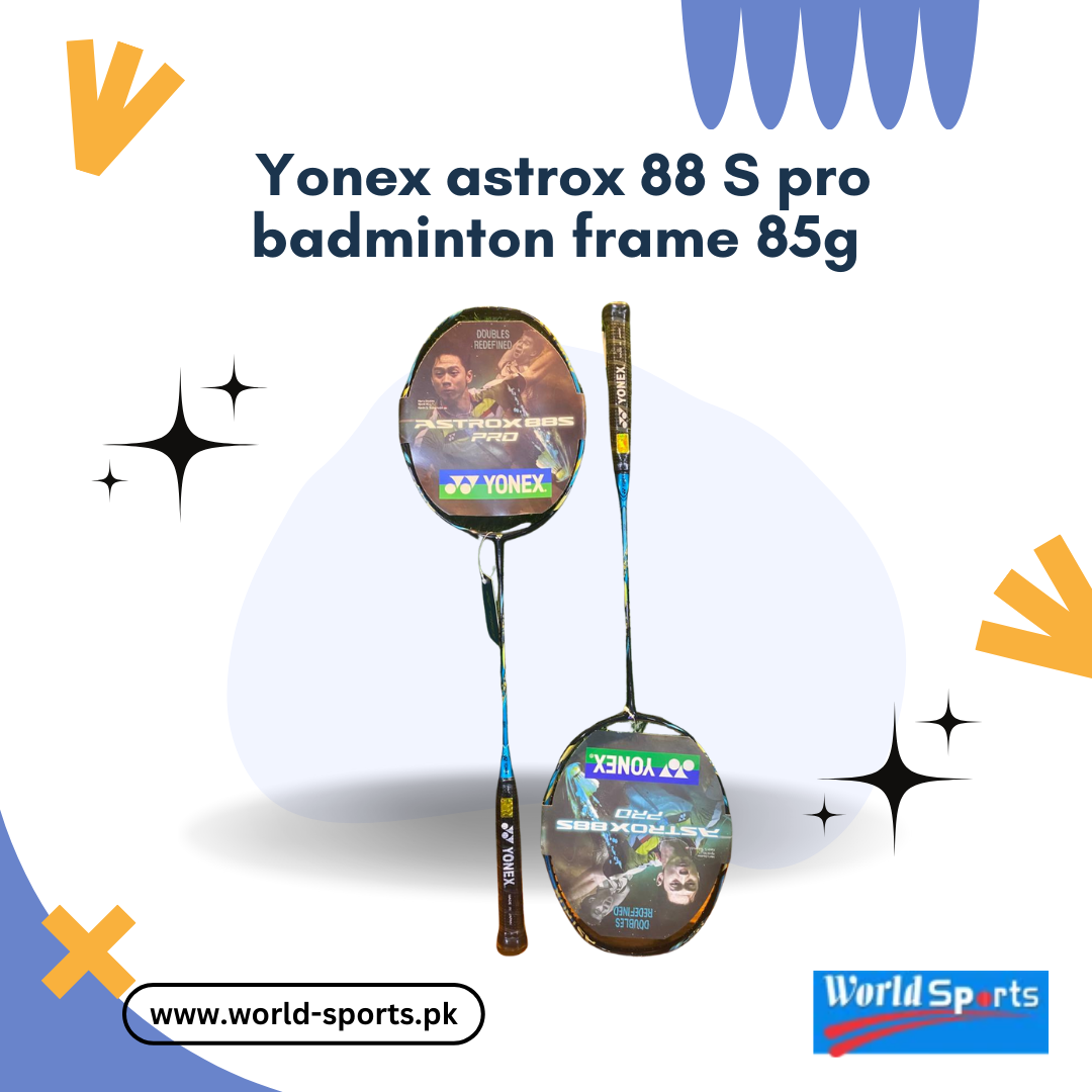 Yonex Astrox 88S Pro Badminton Racquet - 85g Frame for Speed, Precision, and Power