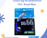 Yonex BG 66 Badminton String – High-Performance Gut (Royal Blue) for Control and Precision