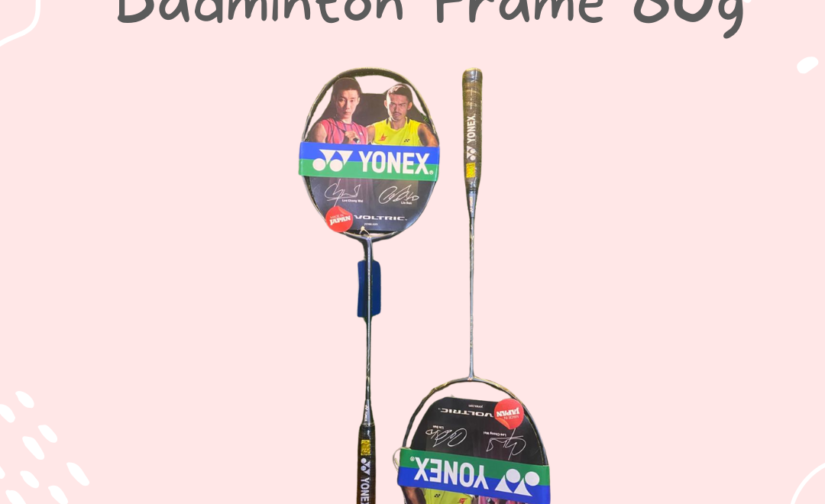 Yonex Force II Badminton Racquet - Durable 80g Frame for Power and Precision