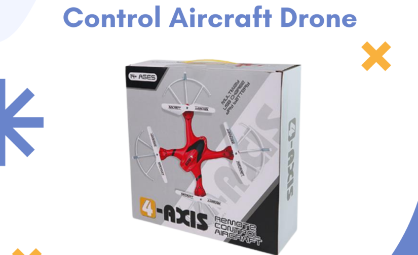 4-Axis Remote Control Aircraft Drone – High-Speed RC Drone with LED Lights & Stable Flight