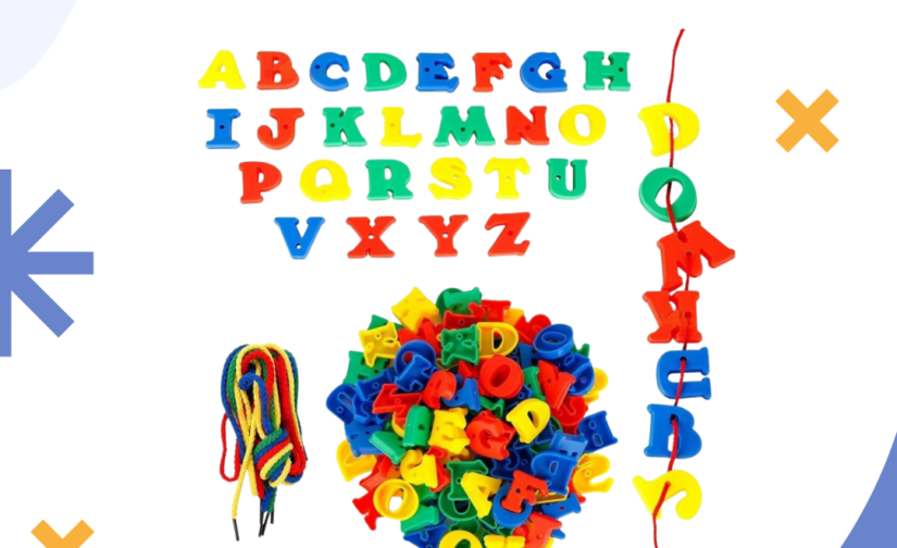 ABC Blocks – Educational Wooden Alphabet & Number Blocks for Kids, Early Learning & Stacking Toy