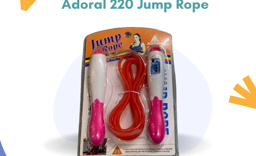Adoral 220 Speed Jump Rope – Adjustable, Tangle-Free Skipping Rope for Cardio, Weight Loss