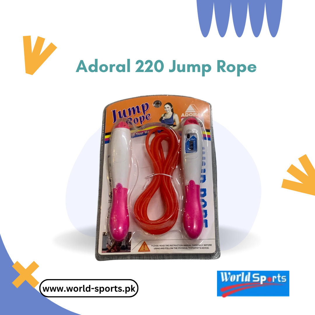 Adoral 220 Speed Jump Rope – Adjustable, Tangle-Free Skipping Rope for Cardio, Weight Loss
