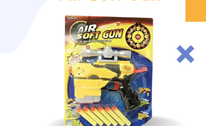Air Soft Gun – High-Performance Safe Shooting Toy Gun for Kids & Beginners
