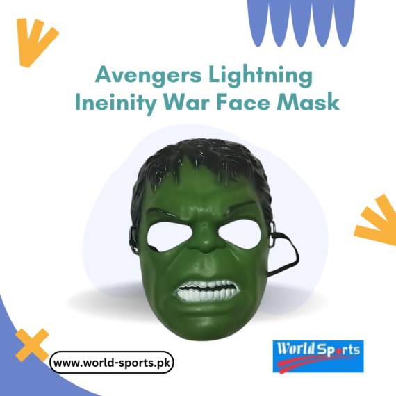 Hero Lightning Infinity War Face Mask – Action-Inspired Mask for Kids & Fans