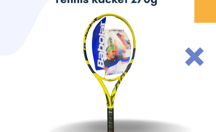 Babolat Pure Aero Tennis Racket 270g – Lightweight Spin & Power Racquet for Competitive Play