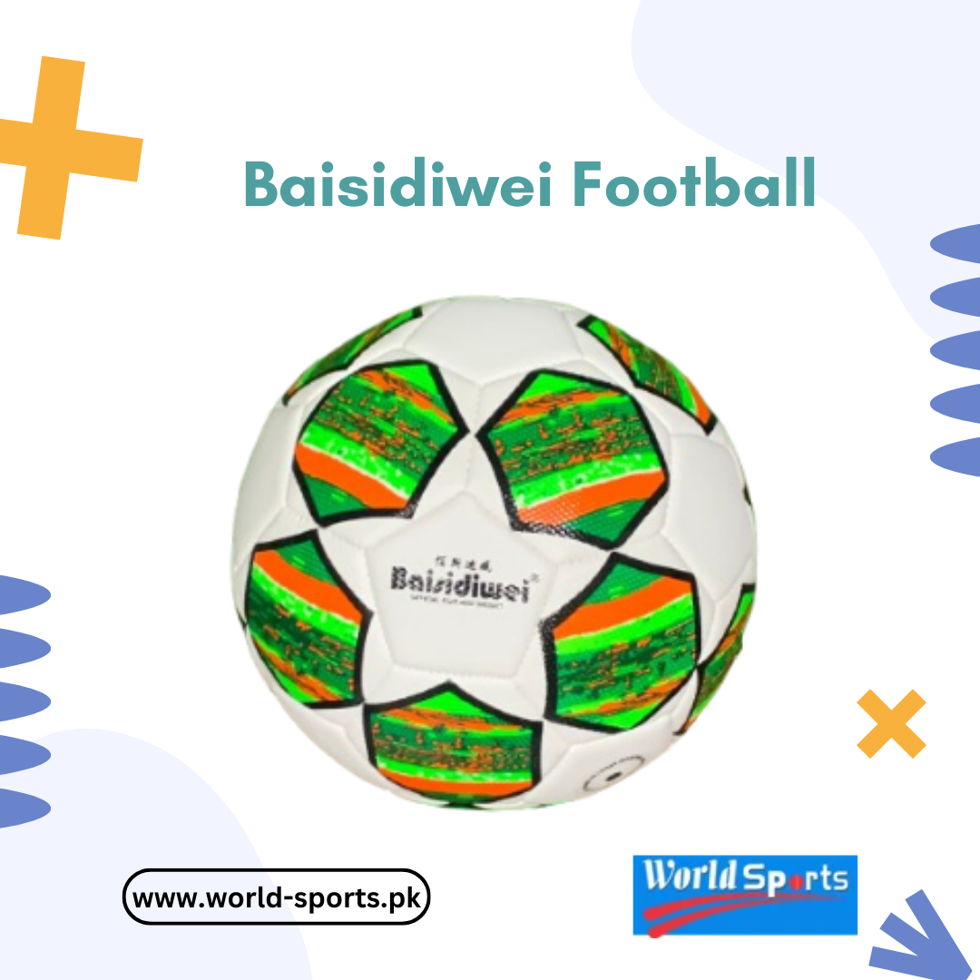 Baisidiwei Football – Premium Size 5 Soccer Ball, Durable PU Leather, Machine-Stitched, Ideal for Training & Matches