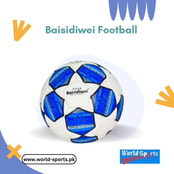 Baisidiwei Football – Premium Size 5 Soccer Ball, Durable PU Leather, Machine-Stitched, Ideal for Training & Matches