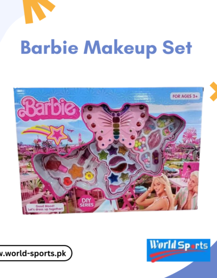 Barbie Makeup Set – Beauty & Glamour Playset for Kids with Fashion Accessories