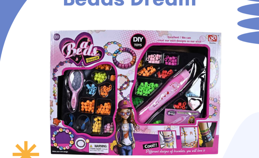 Beads Dream – Creative DIY Jewelry-Making Kit for Kids with Colorful Beads & Accessories