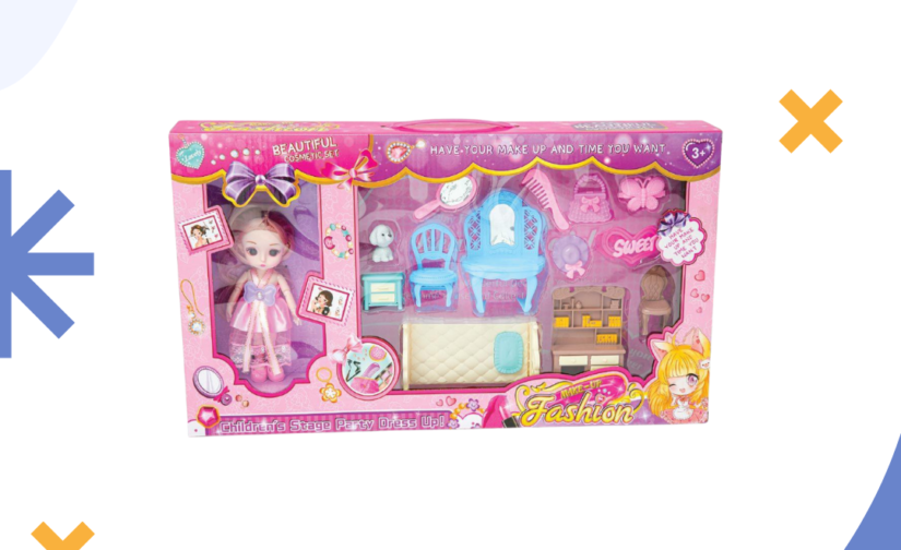 Beautiful Dollhouse – Deluxe Multi-Room Playset with Furniture, Lights & Accessories for Kids