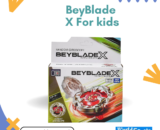 BeyBlade X Spinning Battle Set for Kids – High-Speed Battling Tops with Launcher & Arena