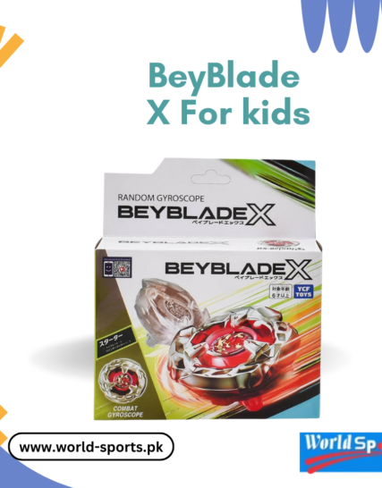 BeyBlade X Spinning Battle Set for Kids – High-Speed Battling Tops with Launcher & Arena