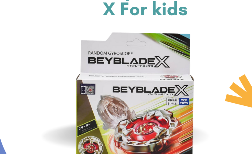 BeyBlade X Spinning Battle Set for Kids – High-Speed Battling Tops with Launcher & Arena