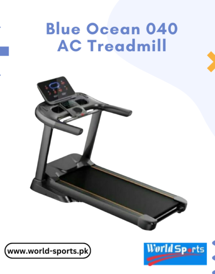 Blue Ocean 040 AC Treadmill – High-Performance Motorized Treadmill with AC Motor, LCD Display