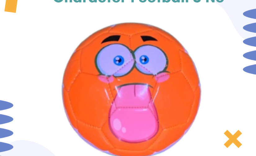 Character Football Size 3 – Durable & Lightweight PVC Soccer Ball for Kids, Fun Cartoon Design, Perfect for Indoor & Outdoor Play