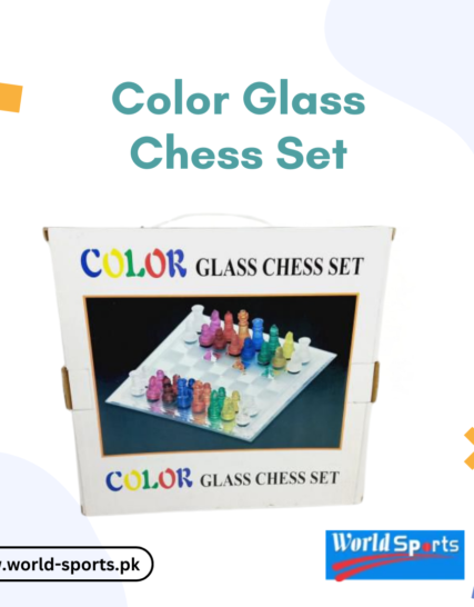 Elegant Color Glass Chess Set – Premium Transparent Board Game for Strategy & Fun