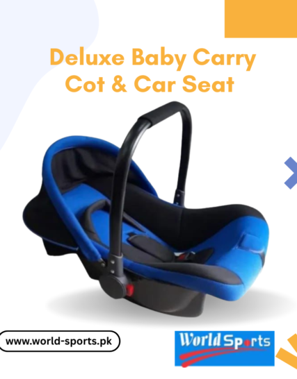 Deluxe Baby Carry Cot & Car Seat – 2-in-1 Infant Carrier for Comfort & Safety