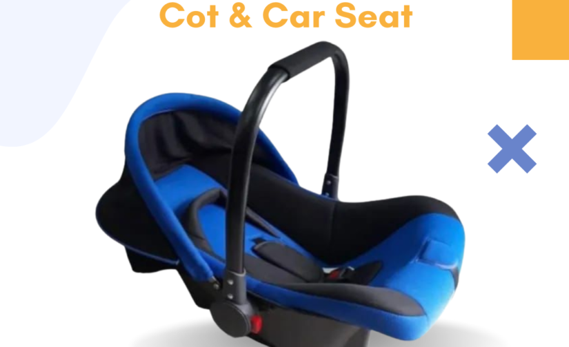 Deluxe Baby Carry Cot & Car Seat – 2-in-1 Infant Carrier for Comfort & Safety