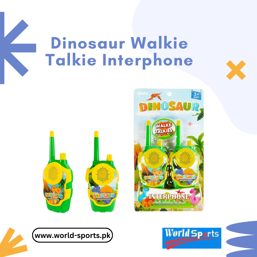 e Talkie Interphone – Fun & Interactive Two-Way Radio for Kids with Long-Range Communication