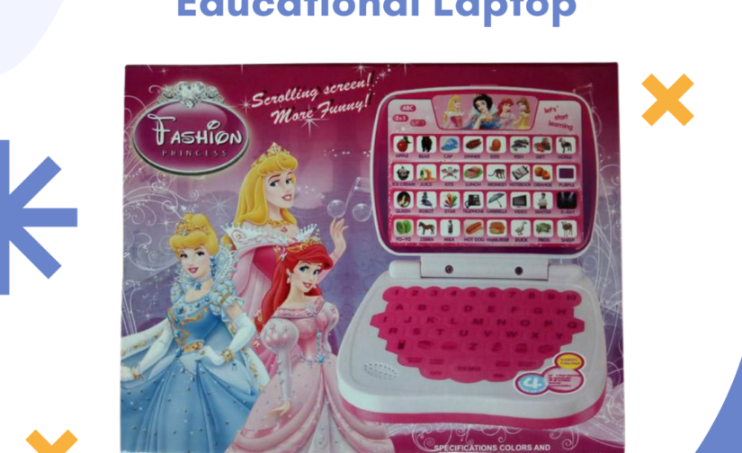 Disney Princess Educational Laptop – Interactive Learning Toy with Fun Games, Music & Educational Activities
