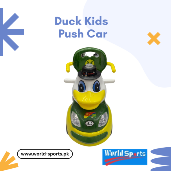 Duck Kids Push Car – Fun Ride-On Toy with Steering Wheel & Storage