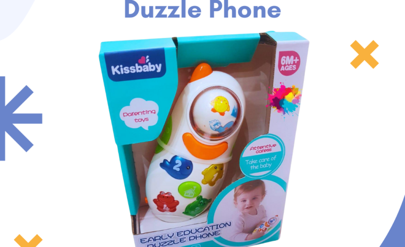 Early Education Duzzle Phone – Interactive Learning Toy with Lights, Sounds & Educational Games | Fun & Engaging for Toddlers