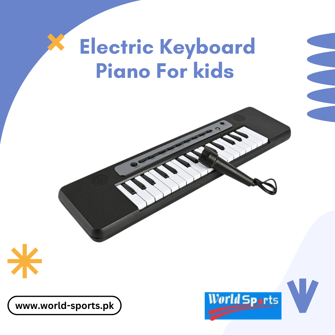 Electric Keyboard Piano for Kids – 37 Keys Music Toy with Mic & Lights, Educational Musical Instrument for Beginners